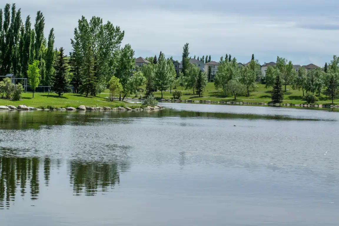 Harvest Hills community in Calgary